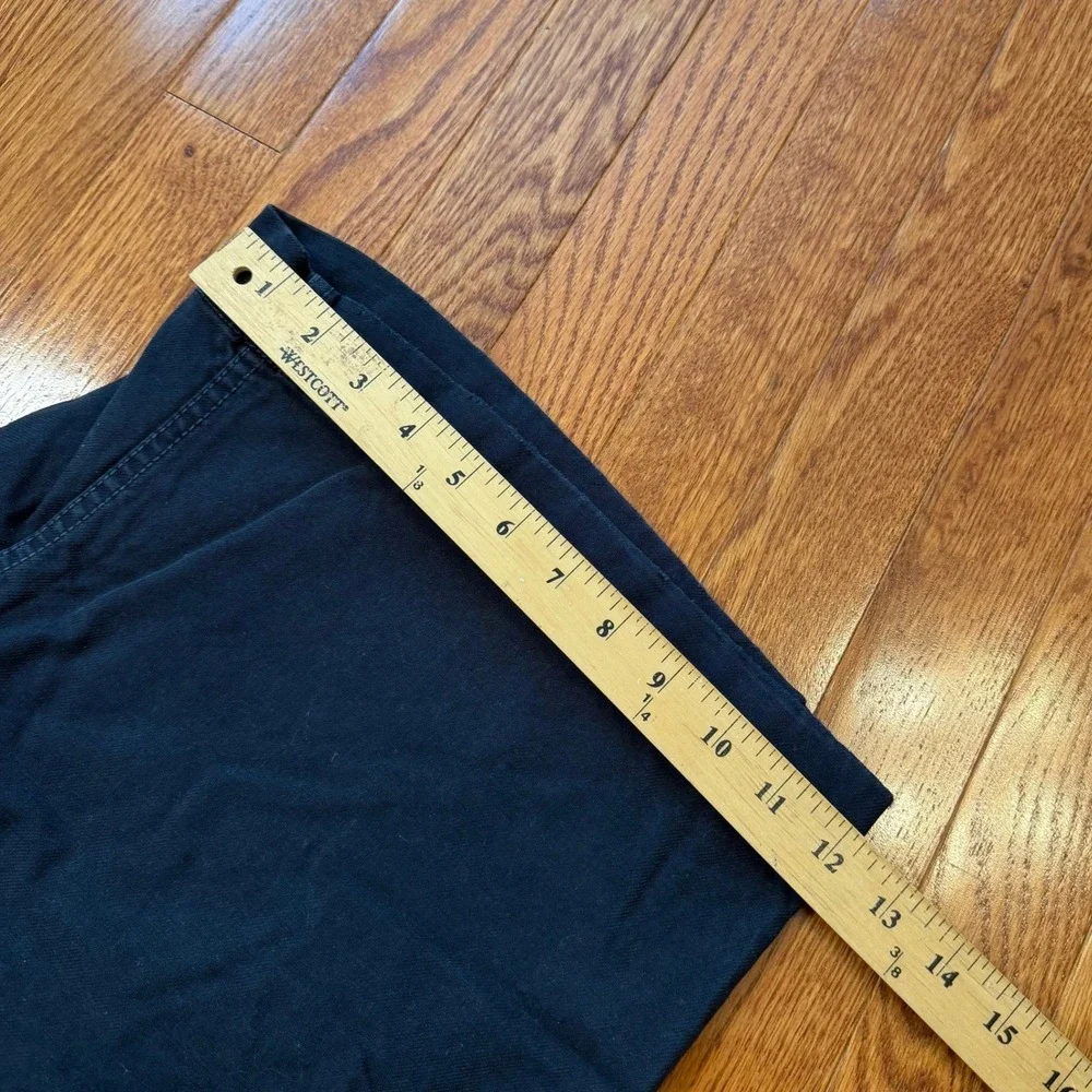 Vintage Polo Ralph Lauren Chino Shorts Mens 36 Navy Buckle Back Military Utility